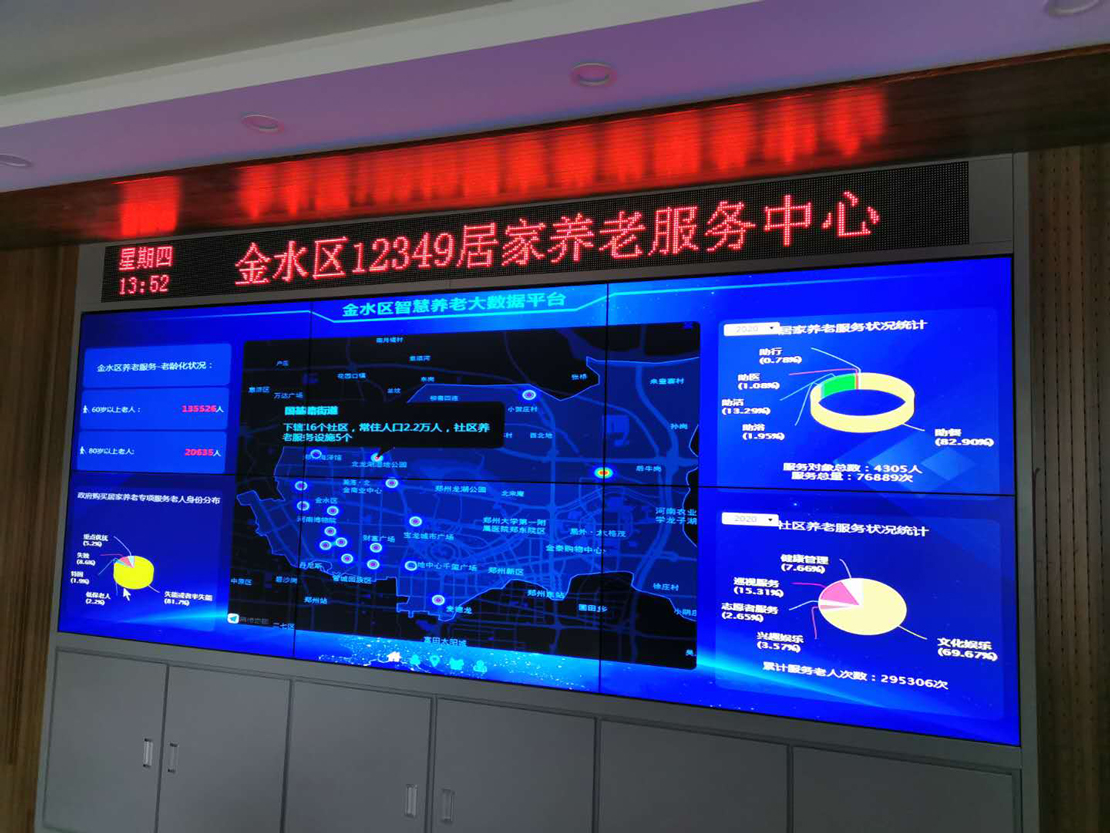 金水區智慧養老大數據平臺